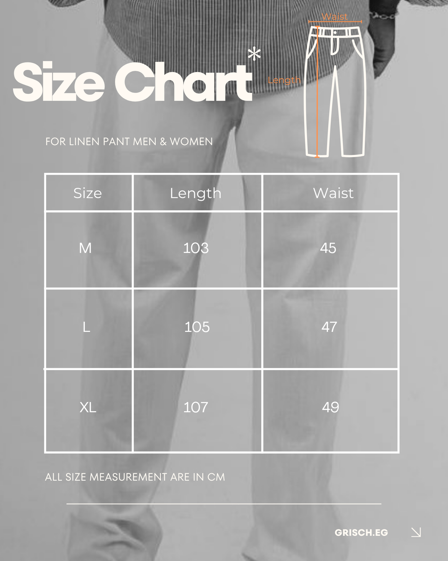 Off White Linen Pants